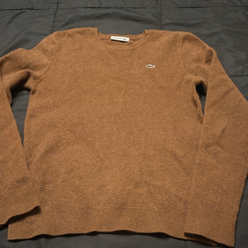 Lacoste Authentic Brown Sweater